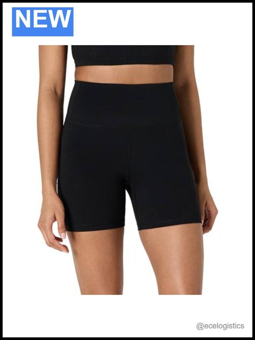 Women's High Waist Biker Shorts with Compression - Buttery Soft Active Wear